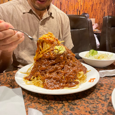 盛りだくさんのお昼ご飯