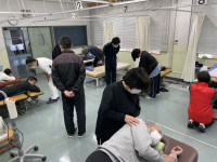 施術の様子
