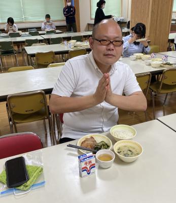 給食の様子