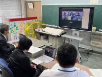 学校公開セミナーの開会 学校公開セミナーの開会