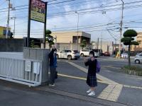職場体験出発1 職場体験出発1
