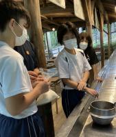 羽釜で炊飯に挑戦