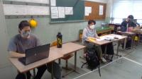 専攻科理療科1年の授業の様子 専攻科理療科1年の授業の様子