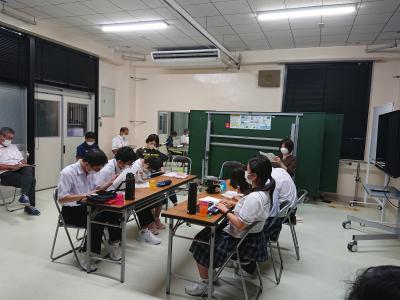 文化祭に向けての話し合い 文化祭に向けての話し合い