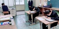 校内コンクール(生徒たちと一緒に先生も取り組んでいます) 校内コンクール(生徒たちと一緒に先生も取り組んでいます)