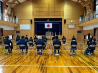第2学期終業式の様子 第2学期終業式の様子