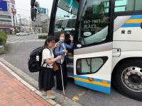 JR松山駅にて