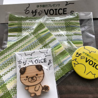 南海放送様から頂いたザ・VOICEグッズ