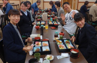 昼食交流会の様子