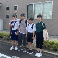 出発の様子