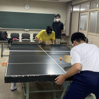 公式練習の様子