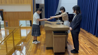 放送コンテスト参加生徒