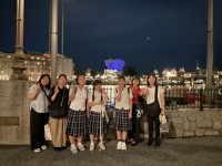 夜景のディズニーシー